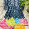 Mul_mul_cotton_printed_short_gown