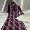 Georgette__chikankari__kurti