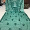 Muslin_Cotton_dyed_chikankari_kurti