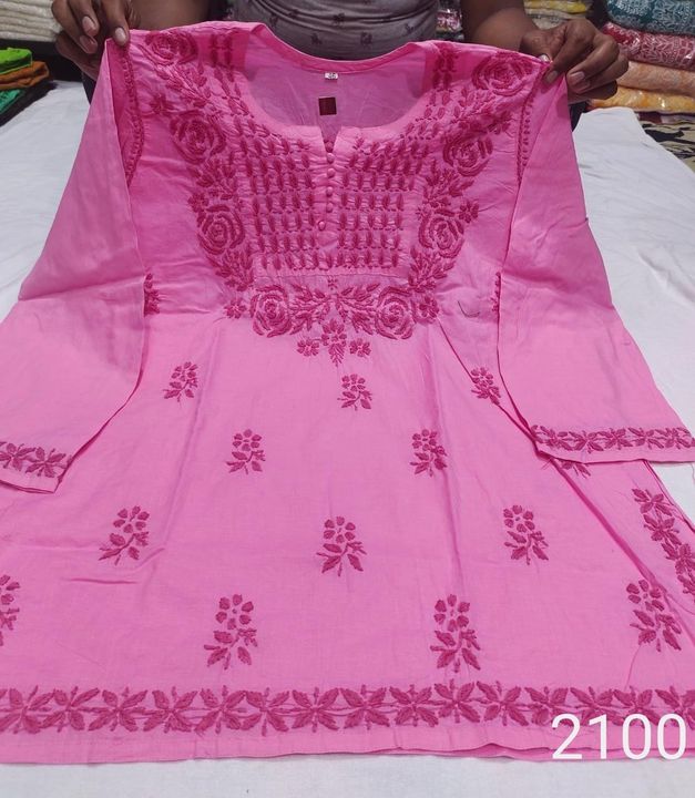 Pure_cotton_chikankari_short_top