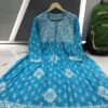 Mul_mul_cotton_chikankari_gown
