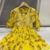 Mul_Mul_cotton__printed_chikankari_short_gown