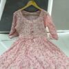 Mul_Mul_cotton__printed_chikankari_short_gown