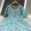 Mul_Mul_cotton__printed_chikankari_short_gown