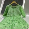 Mul_Mul_cotton__printed_chikankari_short_gown