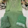 Georgette_front_jaal_chikankari_kurti_sharara_duptta_dye_set_with_mirror_work