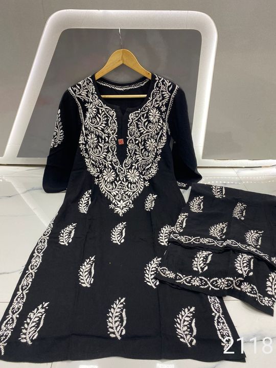 modal_chikankari_kurti_with_plazo_set