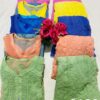 Georgette_buti_jaal_Chikankari_kurti_sharara_dual_colour_dye_set