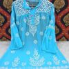 Georgette_Chikankari__short_top