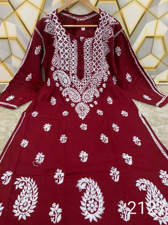 Pure_cotton_special_size_chikankari_kurti