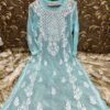 Georgette_heavy_gala_panel_chikankari_kurti
