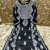 Georgette_heavy_gala_panel_chikankari_kurti
