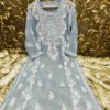 Georgette_heavy_gala_panel_chikankari_kurti
