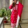 mul_soft_cotton_designer_chikankari_gown