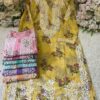 Mul_mul_Cotton_printed_heavy_gala_daman_chikankari_kurti
