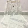 Georgette_gala_buti_chikankari_kurti