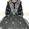 Georgette_gala_buti_chikankari_kurti