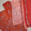 Georgette_chikankari_kurti_sharara_with_duptta_dye_set_with_mirror_work