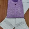 Exclusive_kota_cotton_dual_shade_chikankari_kurti