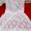 Georgette_Jhad_work_chikankari_kurti
