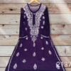 Georgette_ghaspatti_chikankari_kurti