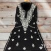 Georgette_ghaspatti_chikankari_kurti