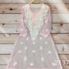 Georgette_ghaspatti_chikankari_kurti