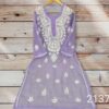 Georgette_ghaspatti_chikankari_kurti