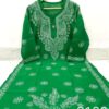Chanderi_cotton_chikankari_kurti