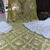 Georgette_chikankari_kurti_gota_patti_work