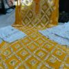 Georgette_chikankari_kurti_gota_patti_work
