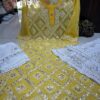 Georgette_chikankari_kurti_gota_patti_work