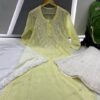 Georgette_chikankari_kurti