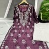 Masleen_silk_cotton_chikankari_kurti