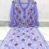 Georgette_multi_thread_rose_jaal_chikankari_kurti