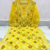 Georgette_multi_thread_rose_jaal_chikankari_kurti