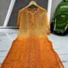 Georgette_panel_chikankari_kurti_with_mirror_work