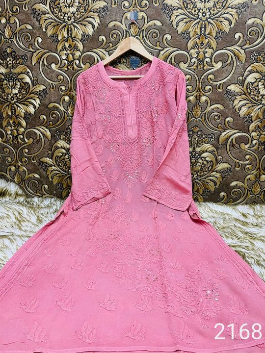 Vescouse_chikankari_kurti_with_mukaish_work