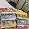 Georgette_chikankari_kurti_Ghaas_Patti_Double_Thread_Colour_Work_Frock_With_Adjustable_Dori