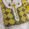 Georgette_chikankari_kurti_Ghaas_Patti_Double_Thread_Colour_Work_Frock_With_Adjustable_Dori