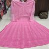 chikankari_kota_cotton_dyed_frock
