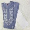 Pure_cotton_embossed_chikankari_kurti