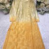 chikankari__muslin_Cotton_dual_shade_kurti
