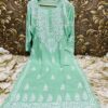 Rayon_Cotton_heavy_daman_chikankari_kurti