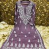 Rayon_Cotton_heavy_daman_chikankari_kurti