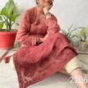 Vescouse_ghaspatti_embroidery_dyed_chikankari_kurti