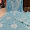 rayon_chikankari__kurti_with_plazo_set