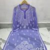 Georgette_gala_daman_chikankari_kurti