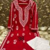 Lucknowi_chikankari_heavy_Cotton_kurti