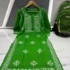 Slub_cotton_chikankari_kurti